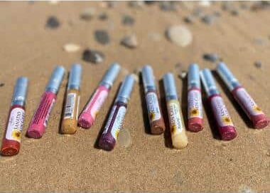 Lip Gloss on beach
